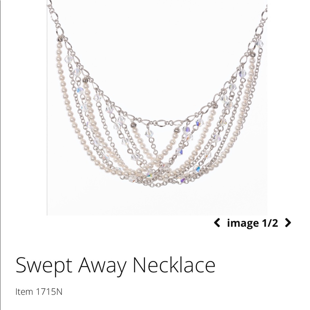 Touchstone Crystal “ Swept Away Necklace”